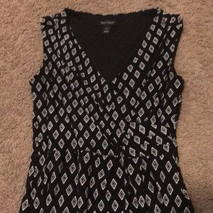 White House black market sleeveless dress